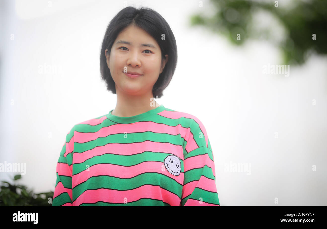 S Korean Comedian Kang Yoo Mi South Korean Comedian Kang Yoo Mi Who Stars In The Tv Comedy Program Gag Concert Poses For A Photo Before An Interview In Seoul On July 10 2017