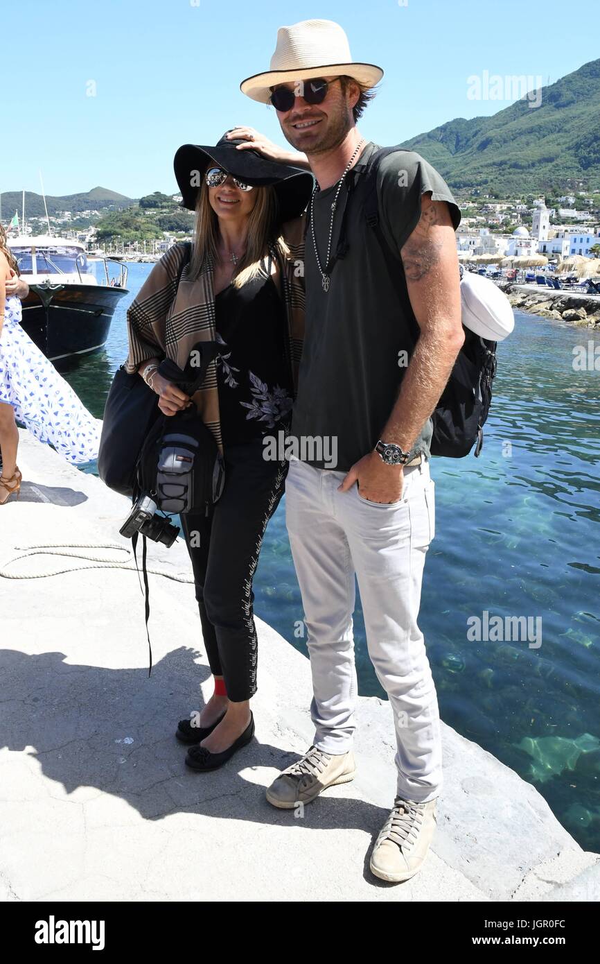 Lacco Ameno (Ischia): Hotel Regina Isabella.Mira Sorvino and her