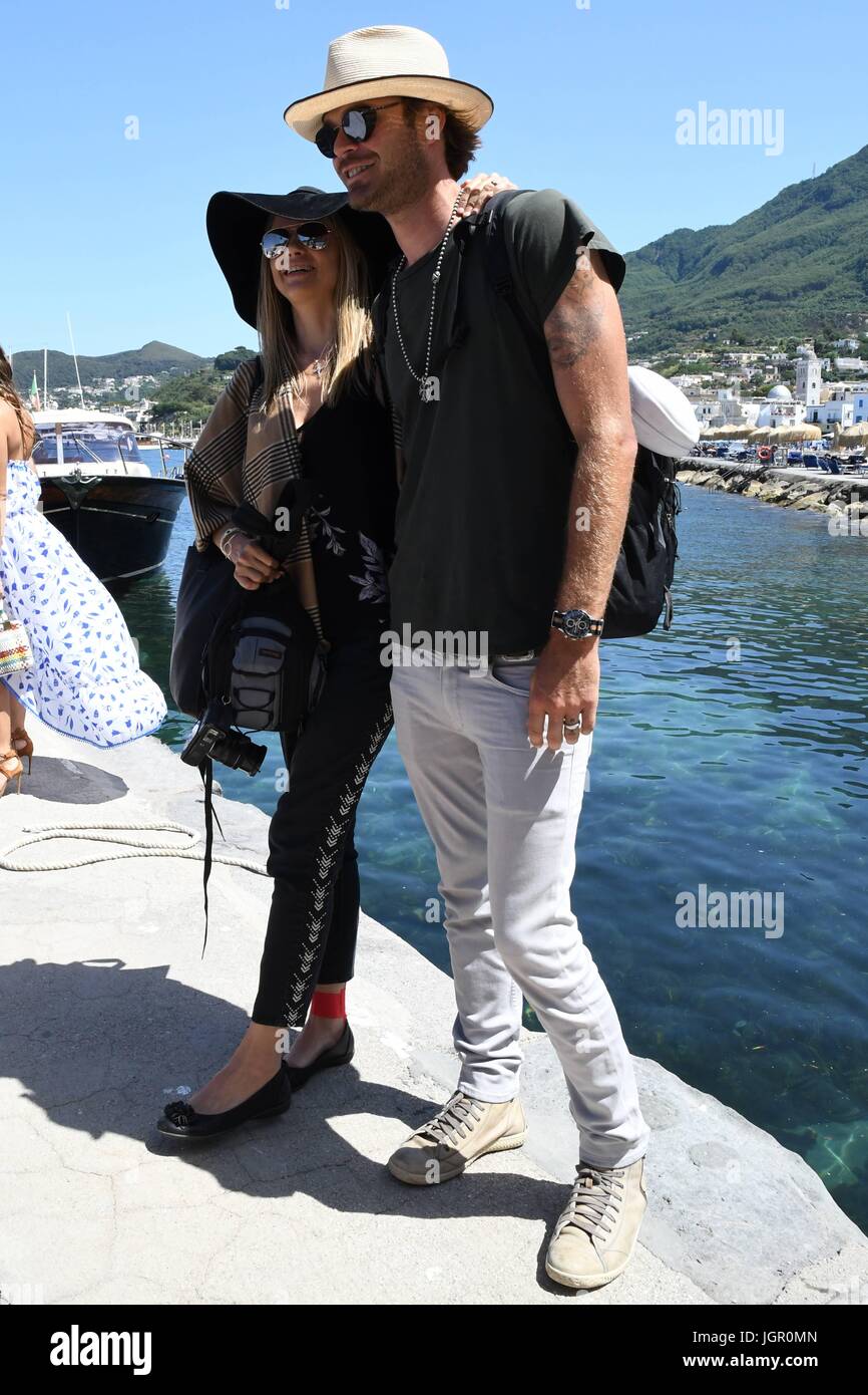 Lacco Ameno (Ischia): Hotel Regina Isabella.Mira Sorvino and her