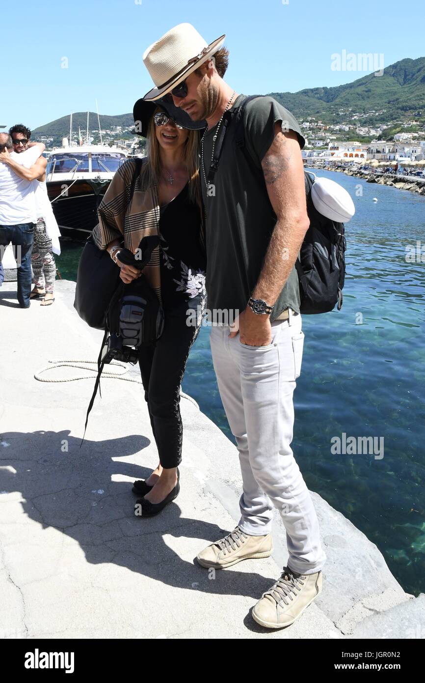Lacco Ameno (Ischia): Hotel Regina Isabella.Mira Sorvino and her