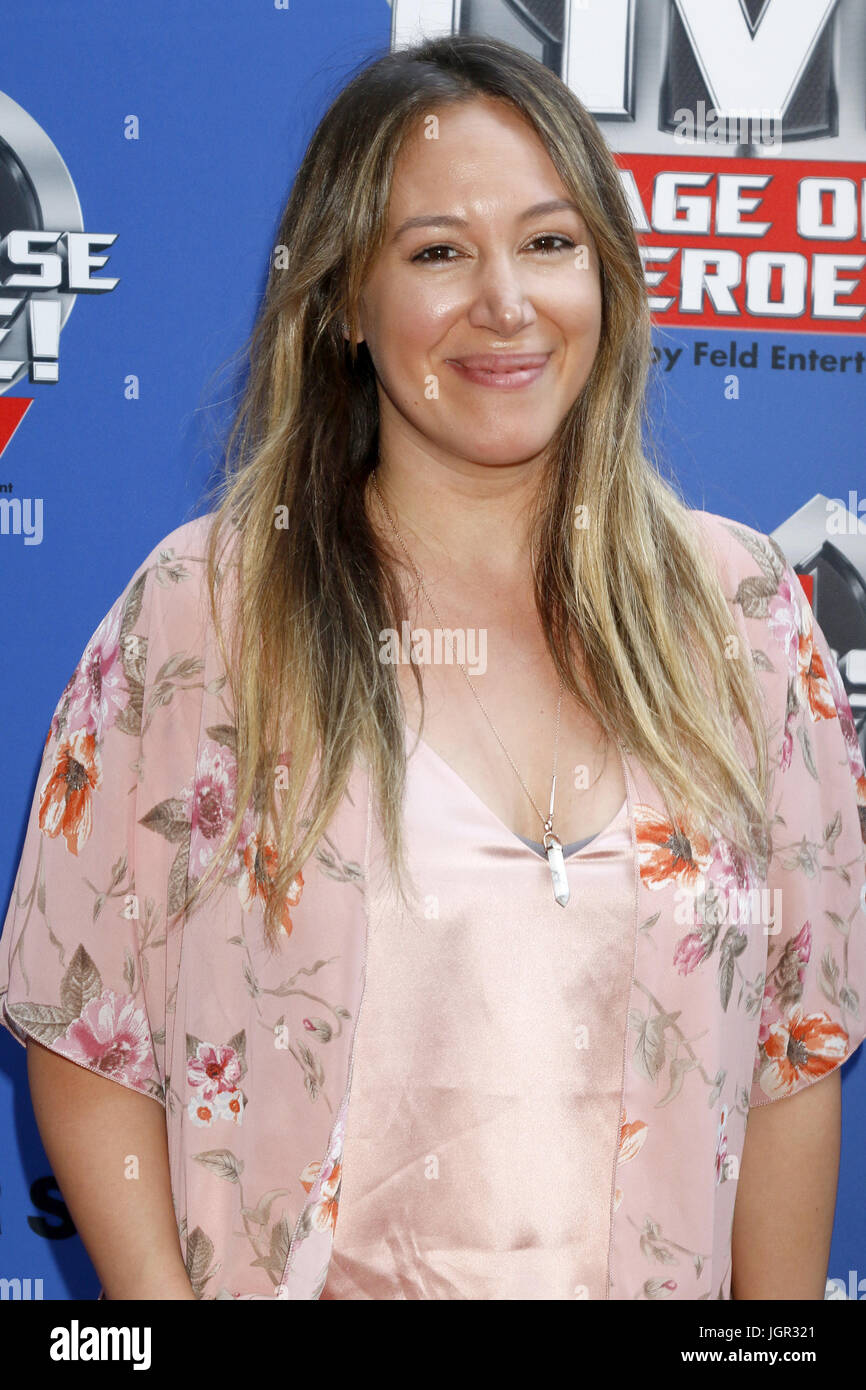 Los Angeles, CA, USA. 8th July, 2017. LOS ANGELES - JUL 8: Haylie Duff at the Marvel Universe Live Red Carpet at the Staples Center on July 8, 2017 in Los Angeles, CA Credit: Kay Blake/ZUMA Wire/Alamy Live News Stock Photo