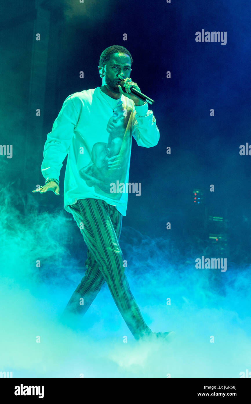 Sean Anderson Rapper Milwaukee, Wisconsin, USA. 8th July, 2017. Rapper BIG SEAN (SEAN ...