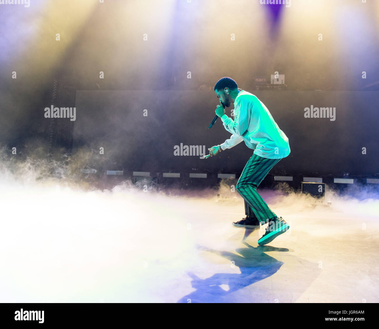 Sean Anderson Rapper Milwaukee, Wisconsin, USA. 8th July, 2017. Rapper BIG SEAN (SEAN ...