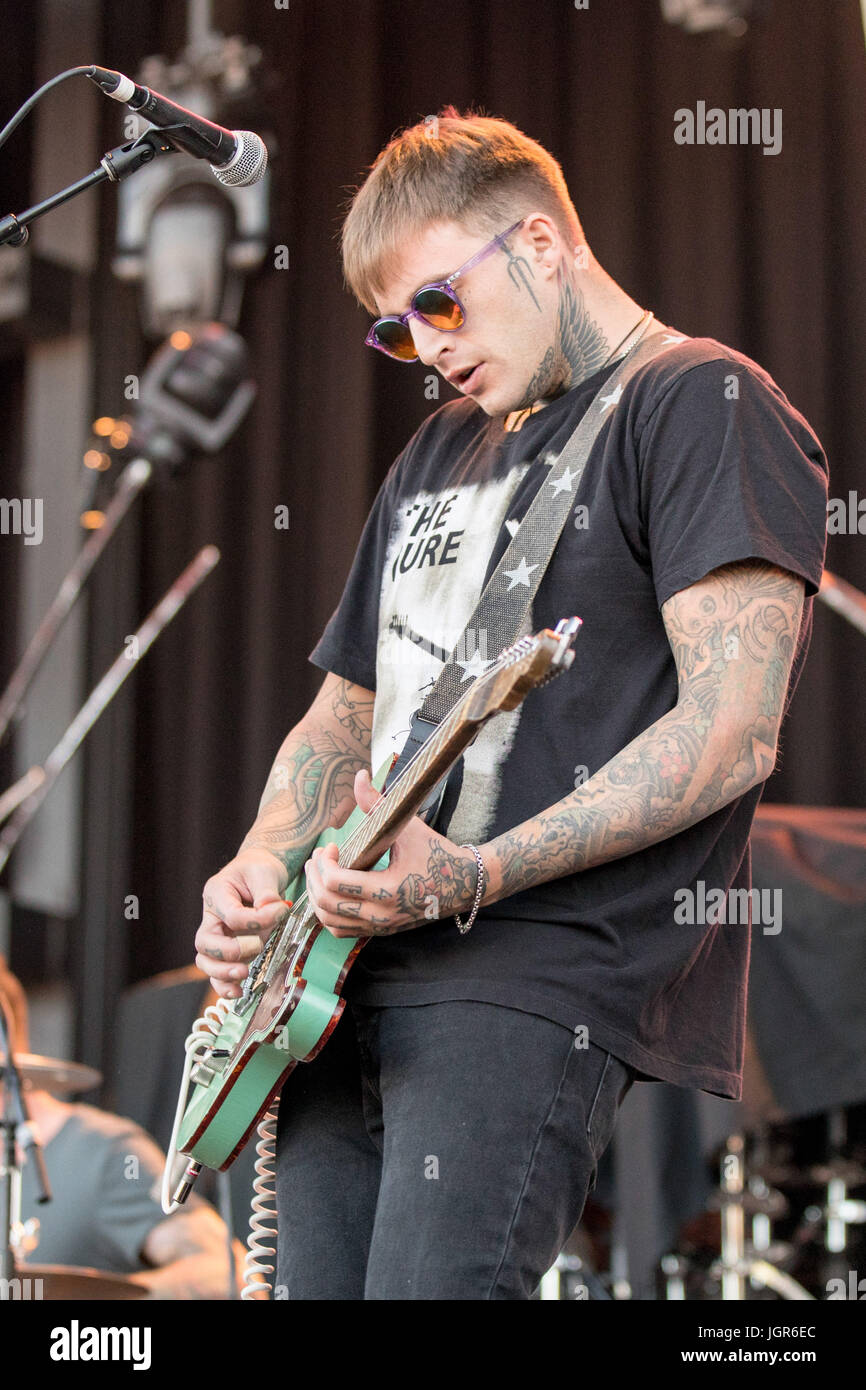 Milwaukee, Wisconsin, USA. 8th July, 2017. JOHNNY STEVENS of Highly