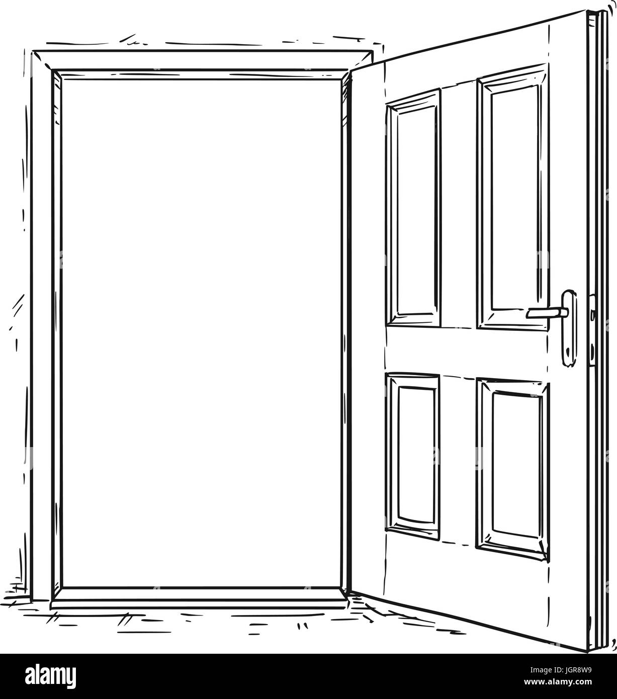 Vector cartoon interior Black and White Stock Photos & Images - Alamy