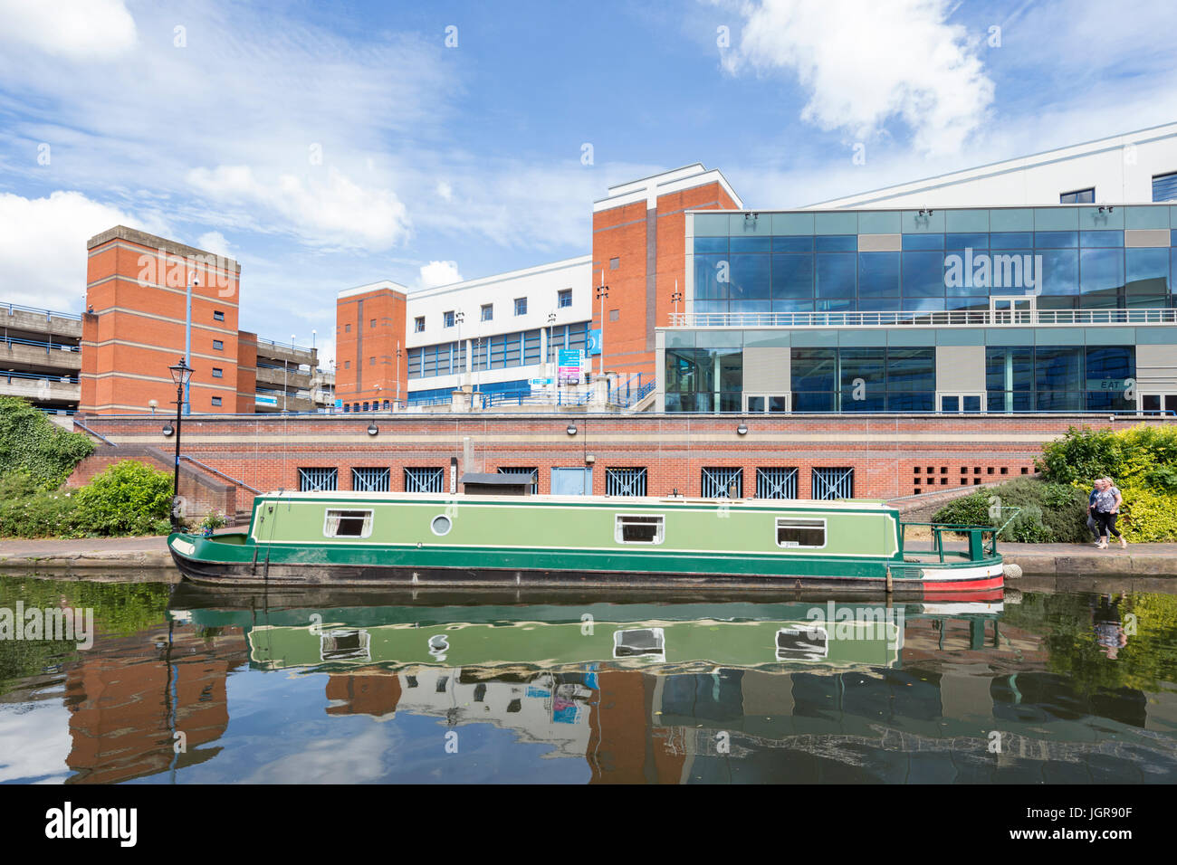 Birmingham canal navergations, Birmingham, England, UK Stock Photo