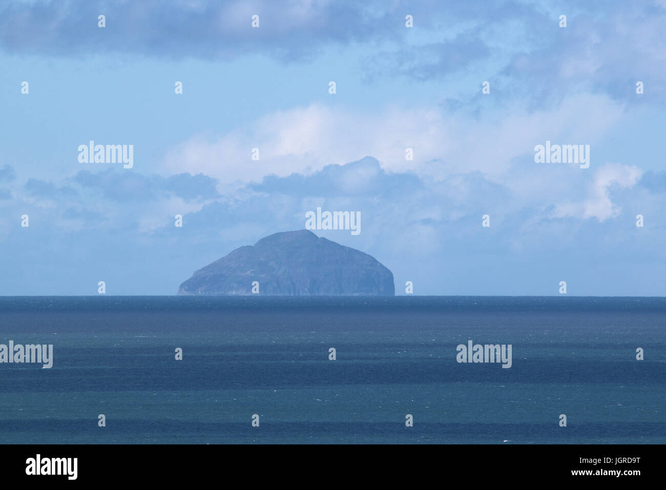 Ailsa Craig from Troon Stock Photo - Alamy