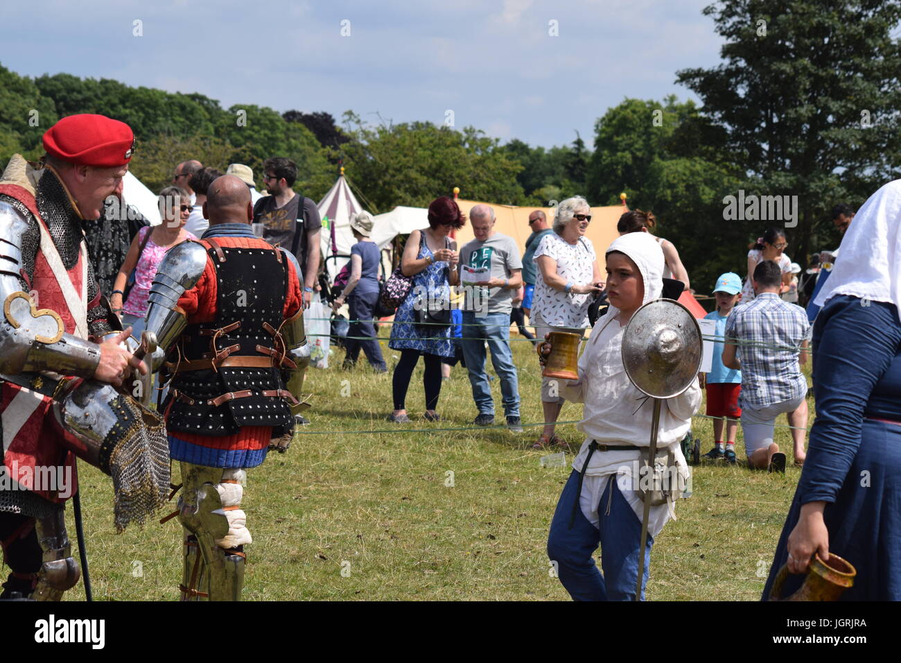 Eltham Palace Joust 2017 Stock Photo - Alamy