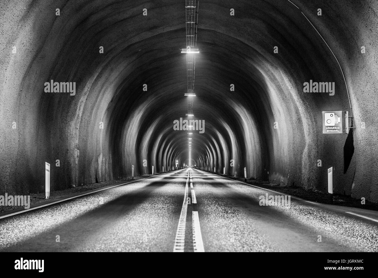 Underground Tunnel Road Stock Photo - Alamy