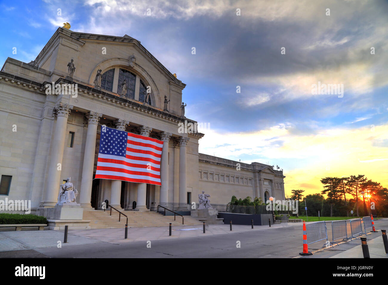 St. Louis, Missouri - July 7, 2017 - The St. Louis Art Museum on Art ...