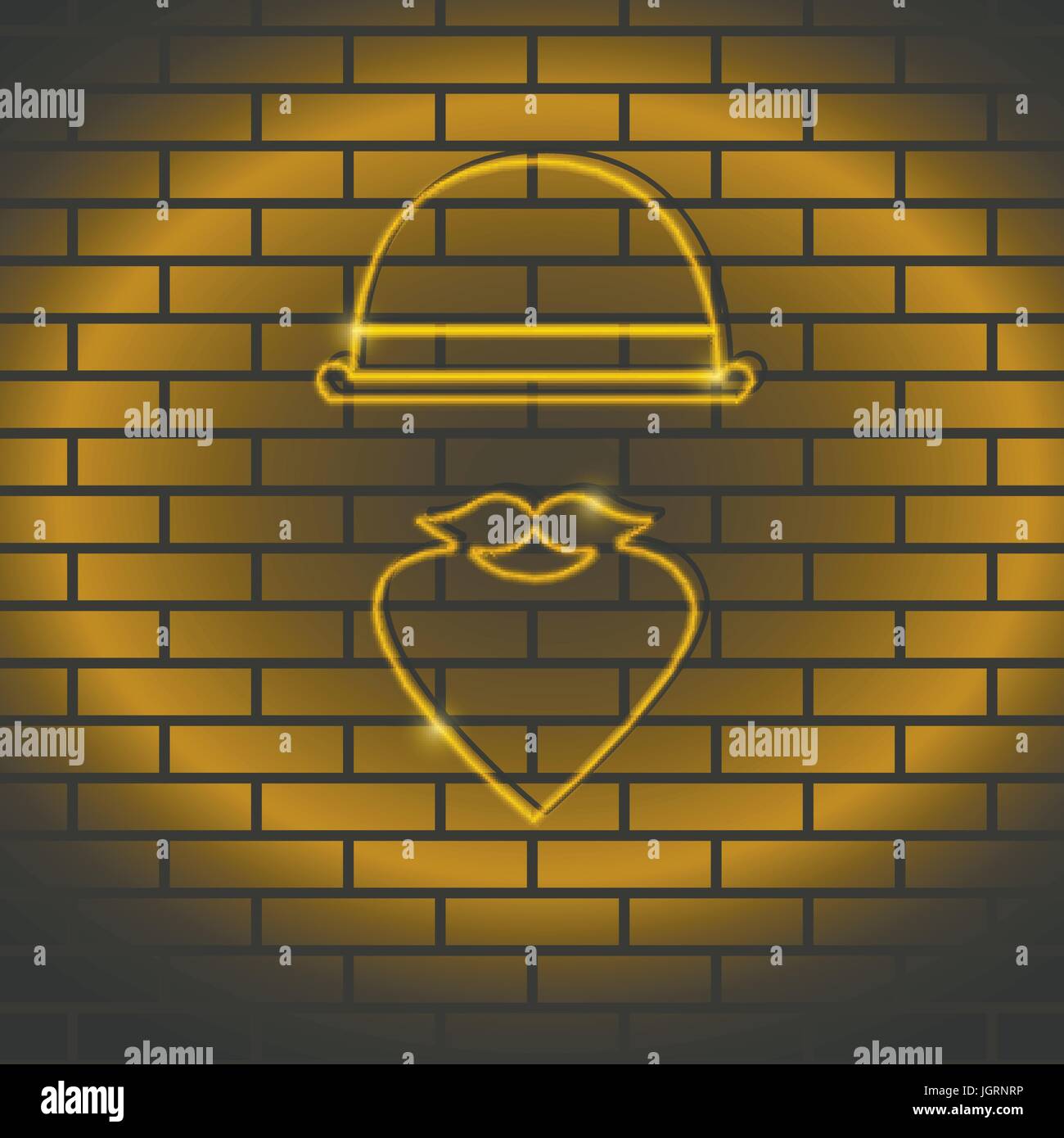 Led neon lighting Stock Vector Images - Alamy