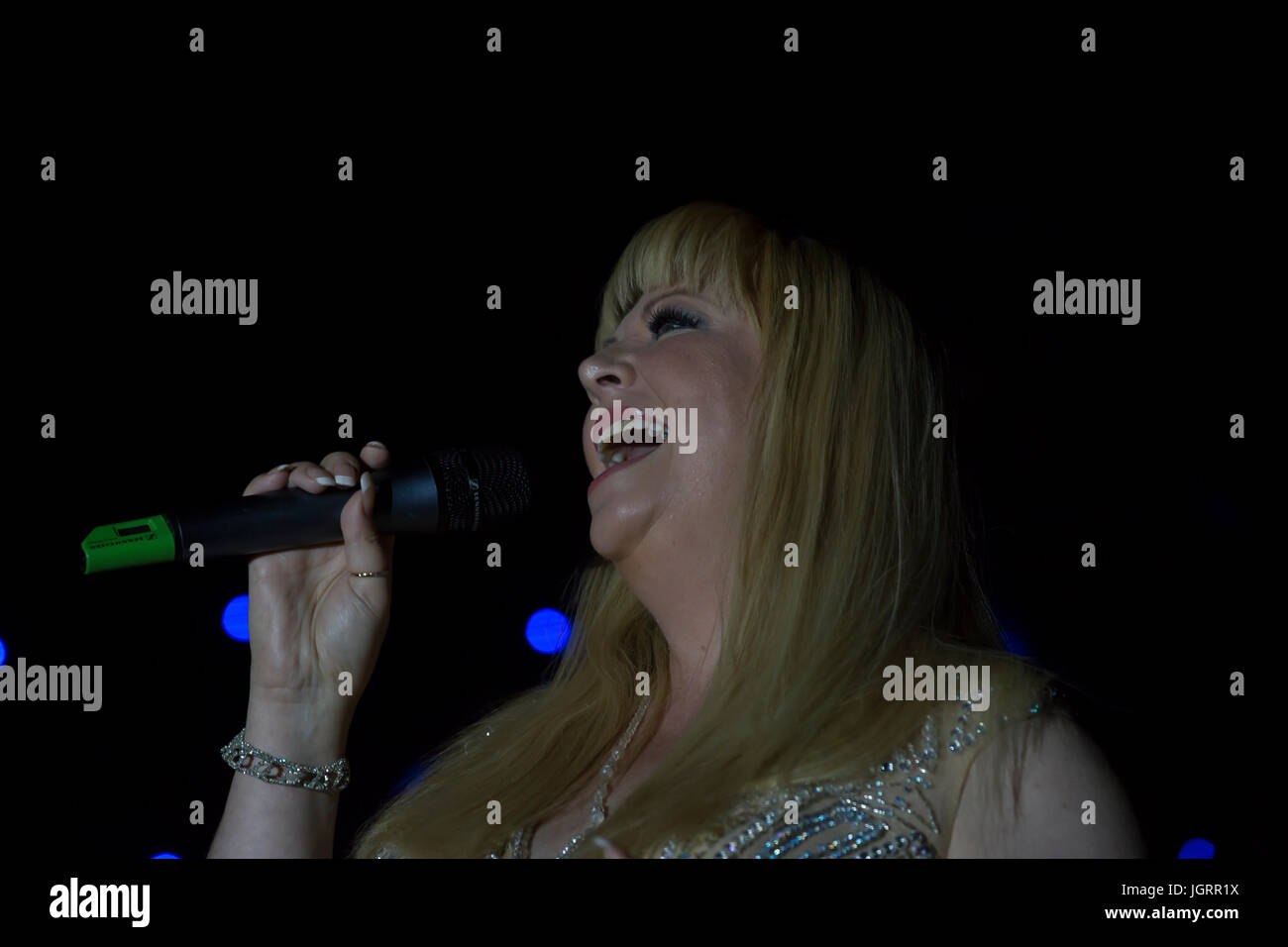 Steve Rietta Singer Rietta Austin, Singer/Songwriter, on board P&O Cruises ship Azura ...
