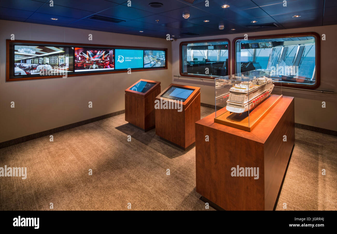 Bridge Viewing Room Genting Dream Cruise Ship Na China