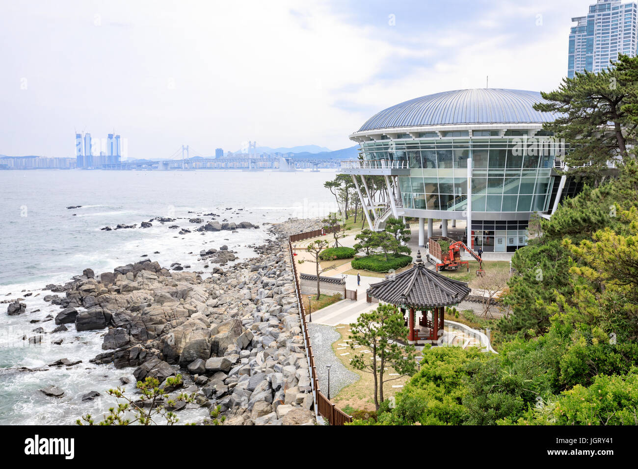Jun 21, 2017 The Nurimaru APEC is located on Dongbaekseom(Island of Camellias) in Busan, South Korea5 Stock Photo
