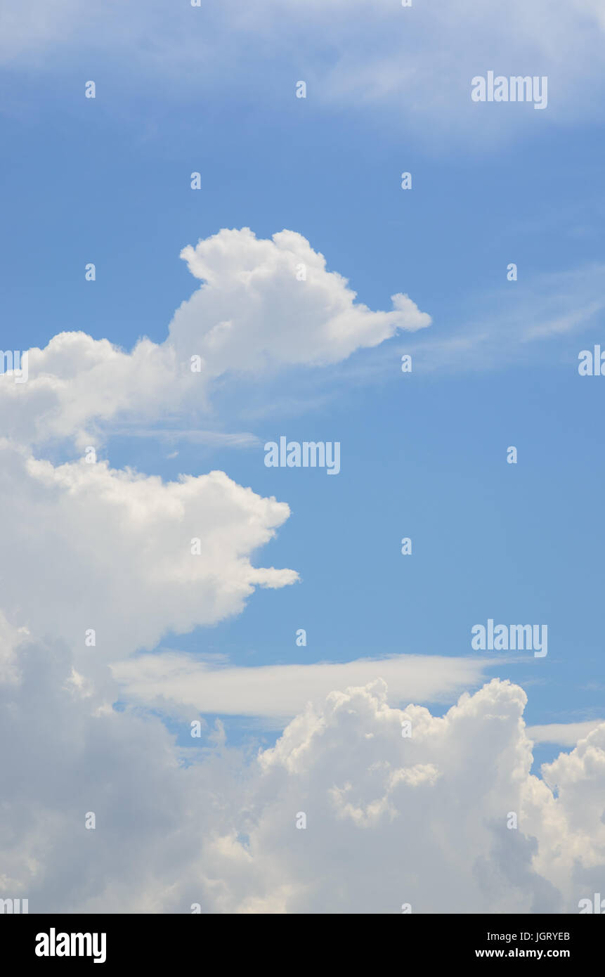 Blue sky and clouds for background Stock Photo - Alamy