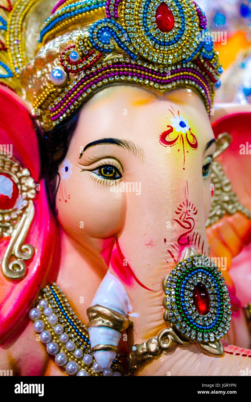 Lord Ganesh Sculpture Stock Photo