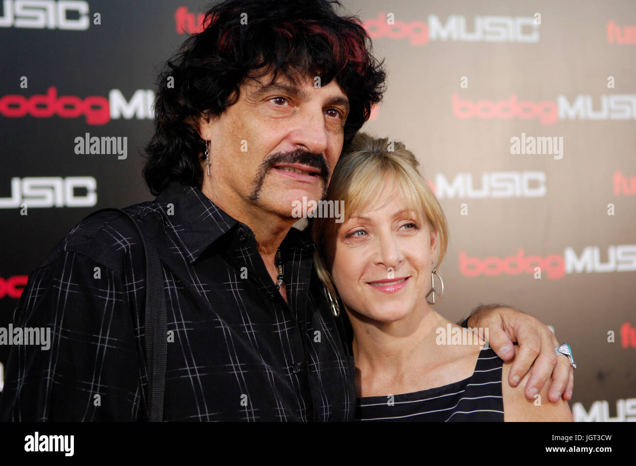 Musician Carmine Appice guest red carpet Bodog Battle Bands finale House Blues Hollywood,CA Stock Photo
