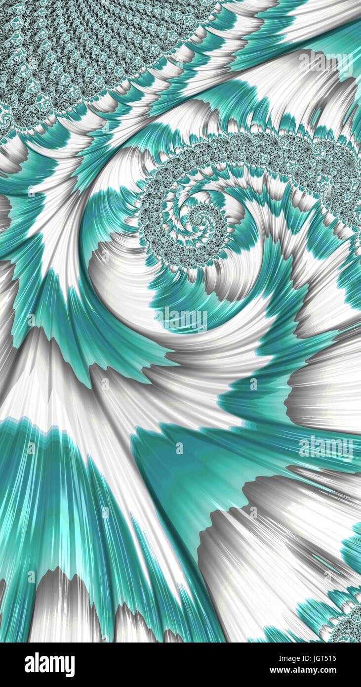 Abstract textured swirl pattern. Bold, colorful 3D illustration Stock ...