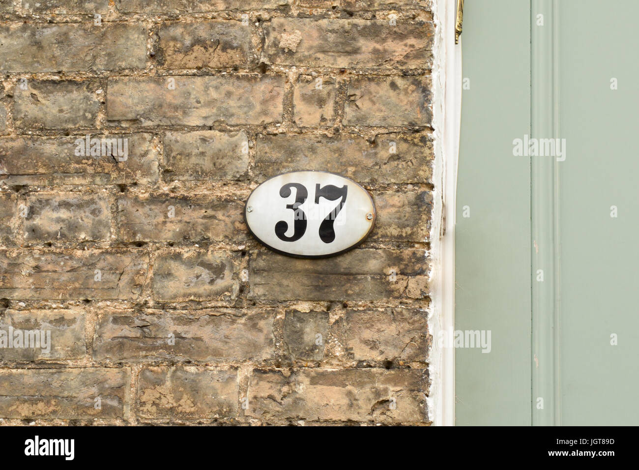 House Number 37 Plaque Home Number Door Address Sign No 37 