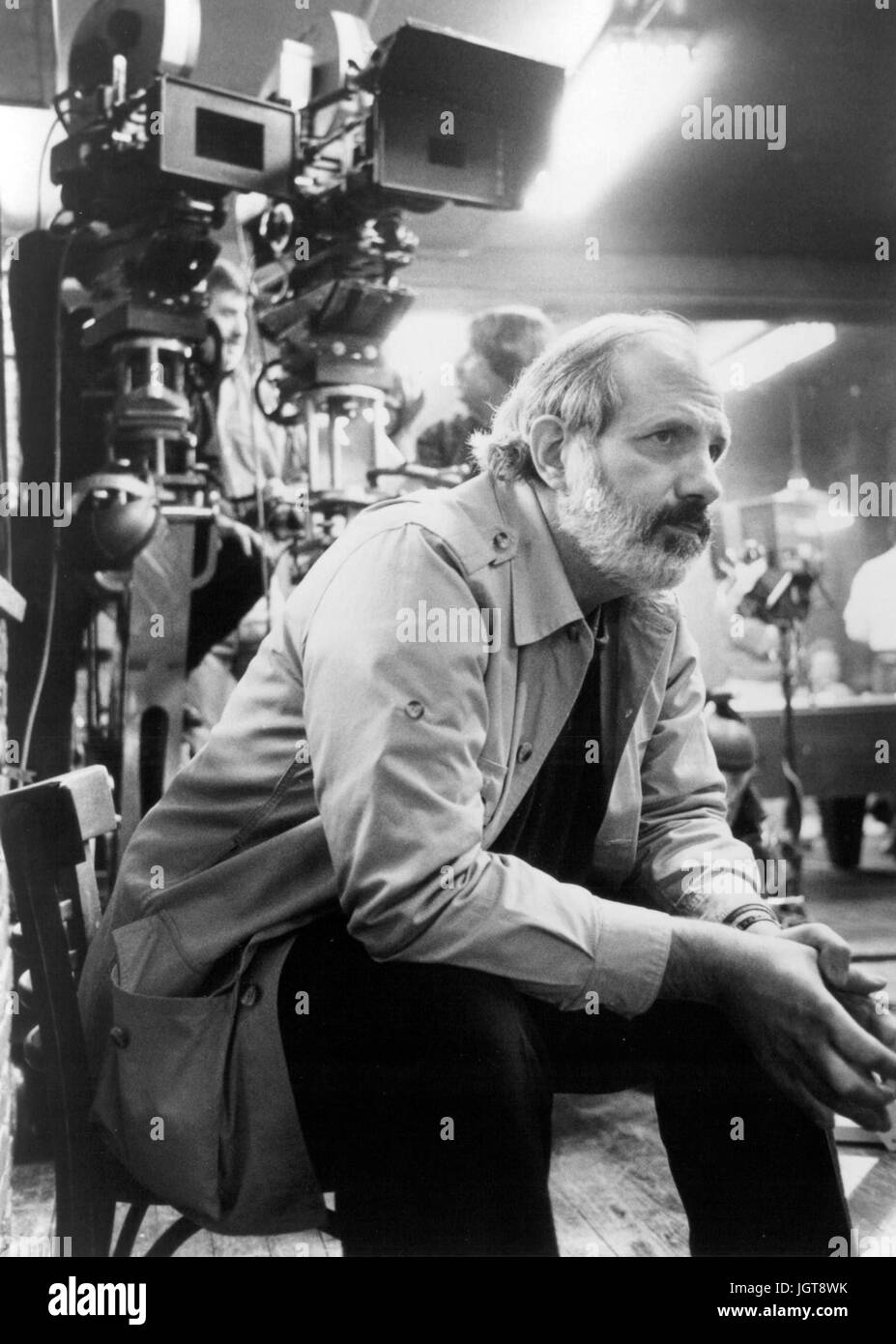 Carlito's Way  Year : 1993  USA  Director : Brian De Palma  Brian De Palma  Shooting picture.  It is forbidden to reproduce the photograph out of context of the promotion of the film. It must be credited to the Film Company and/or the photographer assigned by or authorized by/allowed on the set by the Film Company. Restricted to Editorial Use. Photo12 does not grant publicity rights of the persons represented. Stock Photo