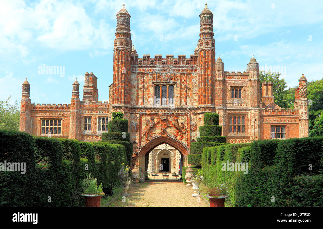 East Barsham Manor, Tudor Manor House, Norfolk, England, UK, built 1522