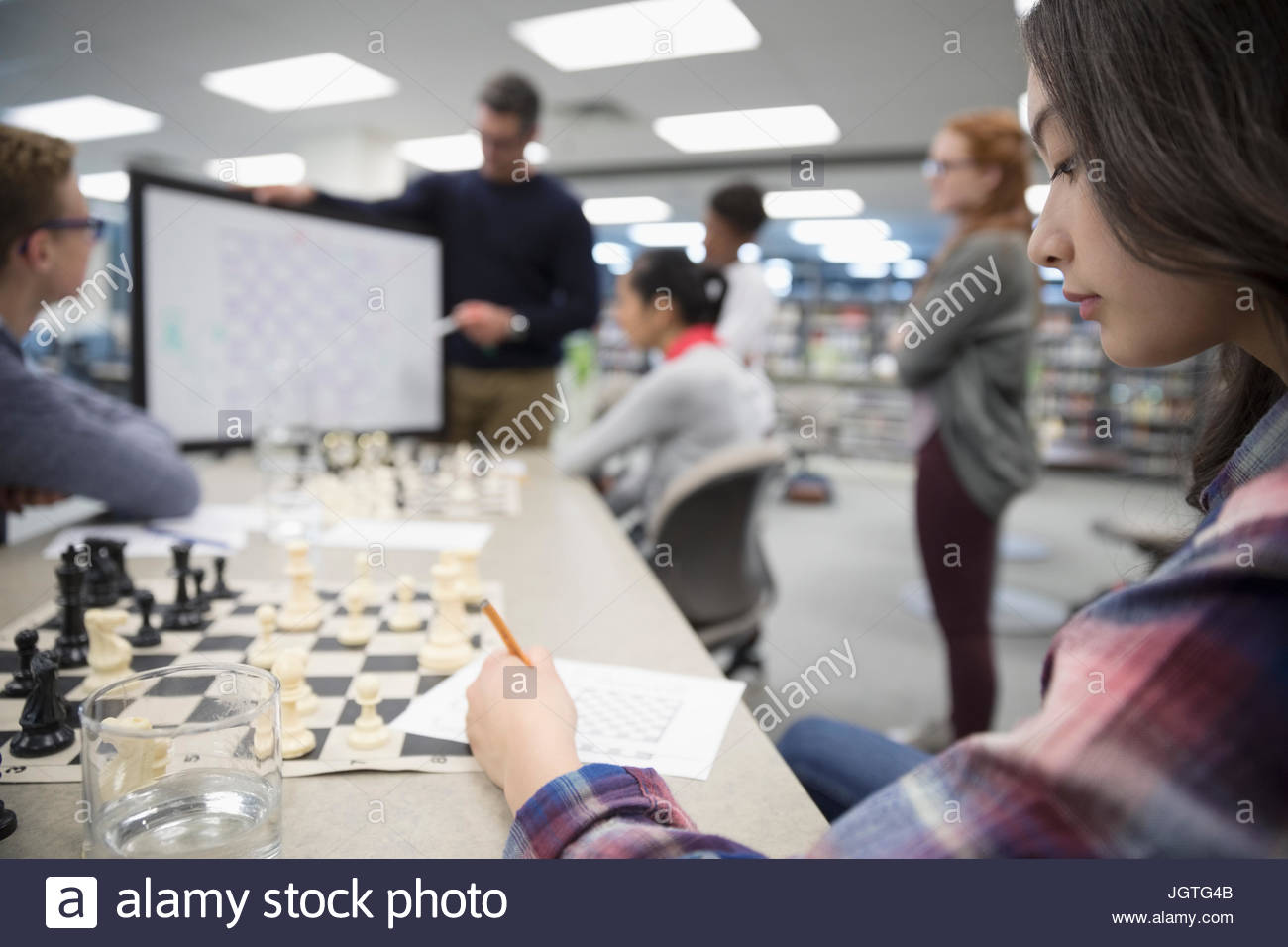 Chess game notes hi-res stock photography and images - Alamy