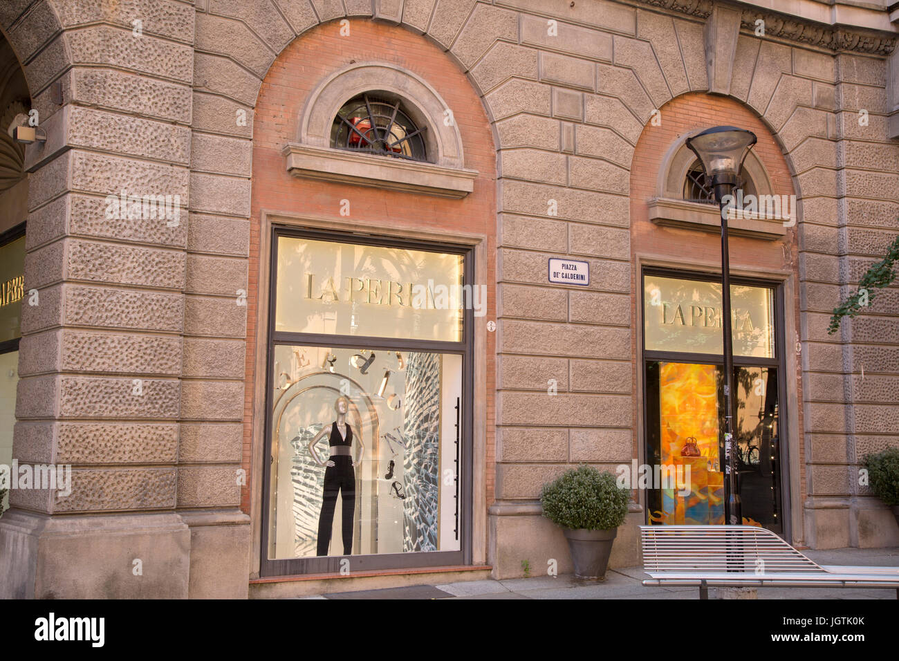 La Perla Clothes Shop, Farini Street, Bologna, Italy Stock Photo - Alamy