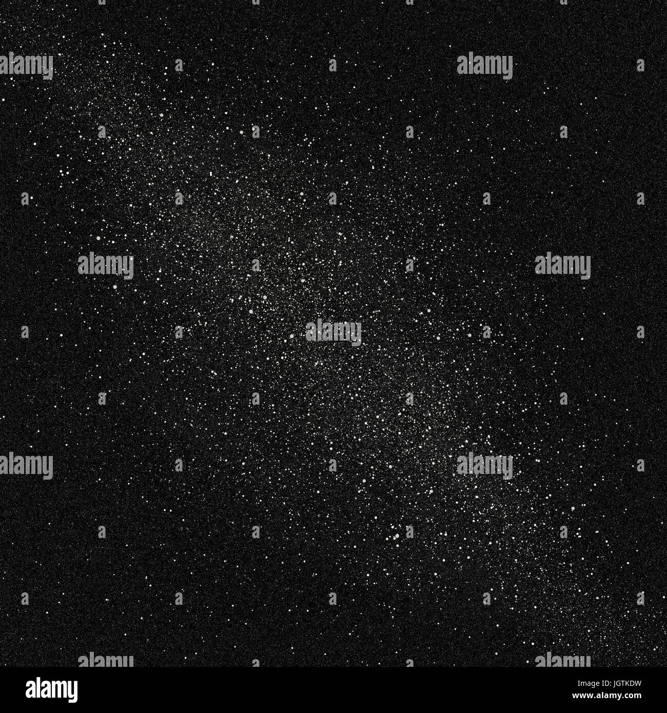 Night sky space illustration with stars,  up to 5000 x 5000 resolution. Stock Photo