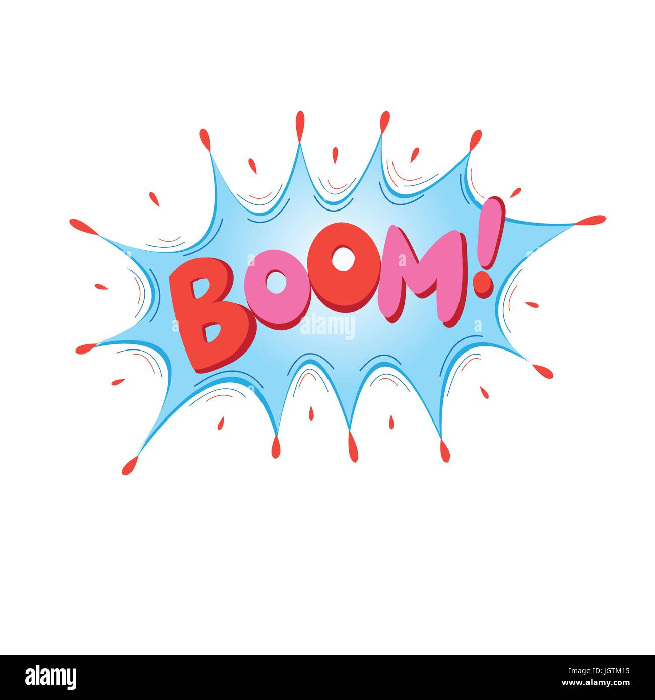 lettering boom bomb comic