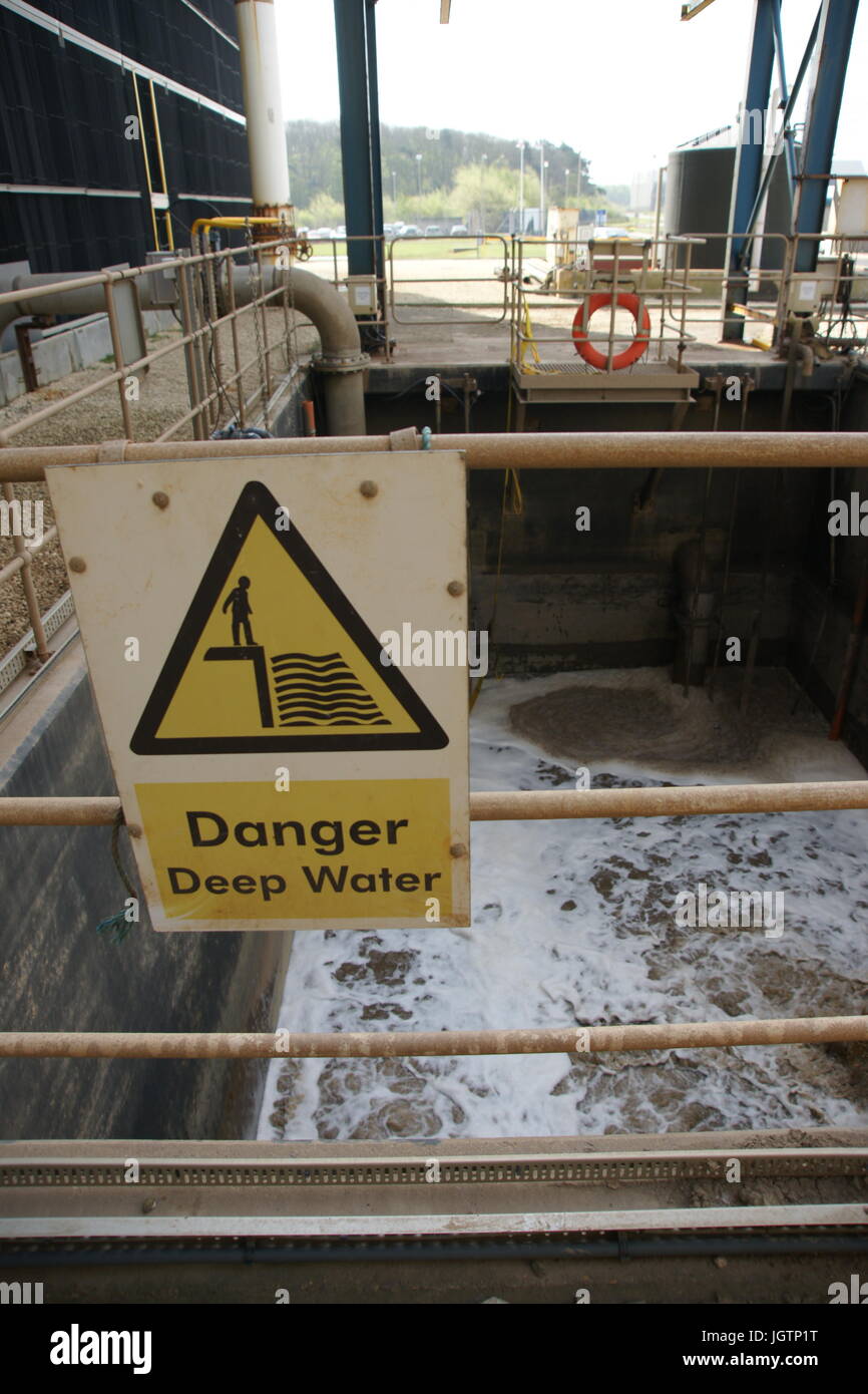 Industrial water cooling, feed tank Stock Photo Alamy