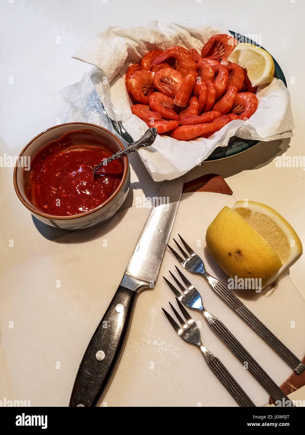 Fresh caught prawn hires stock photography and images Alamy