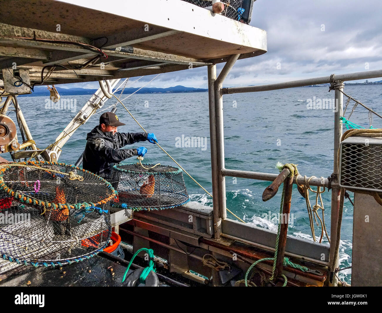 Commercial fishing boat fisherman hi-res stock photography and images -  Alamy