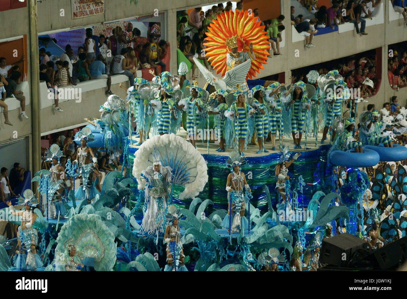Imperatriz, Carnaval, Rio de Janeiro, Brazil Stock Photo