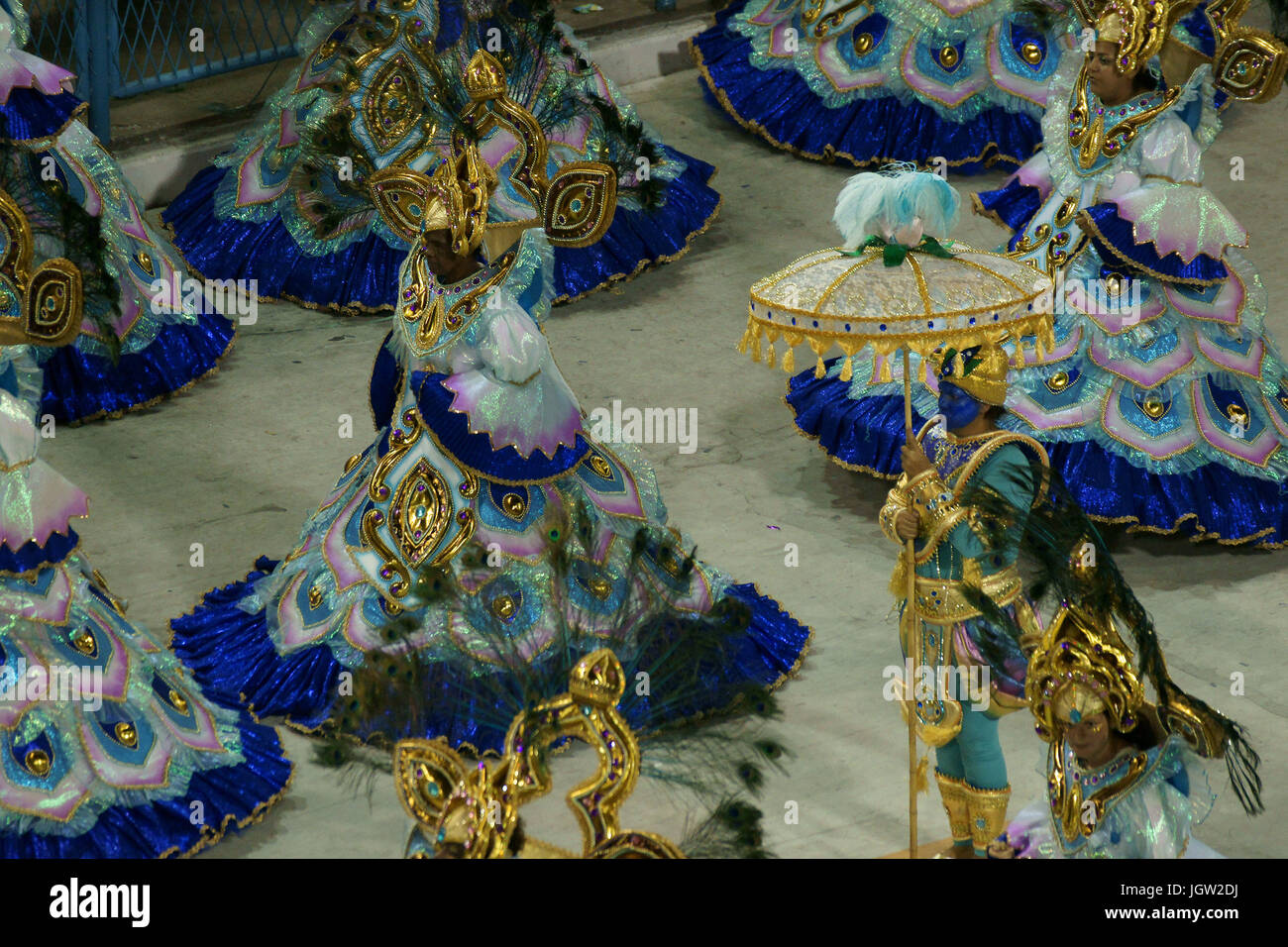 Carnival 2009, School of Samba Portela, Rio de Janeiro, Brazil Stock ...