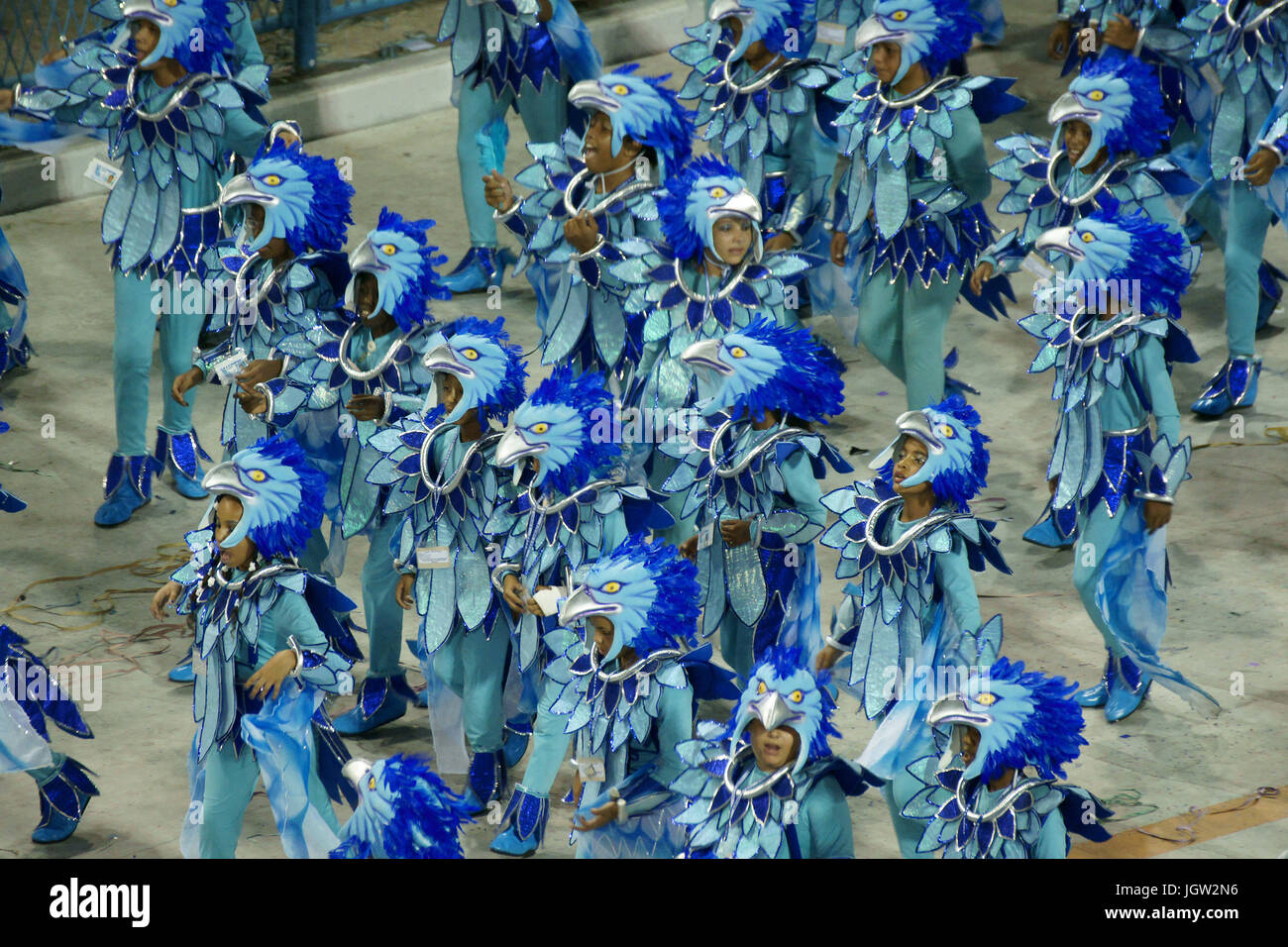 Dancers of portela samba school hi-res stock photography and images - Alamy
