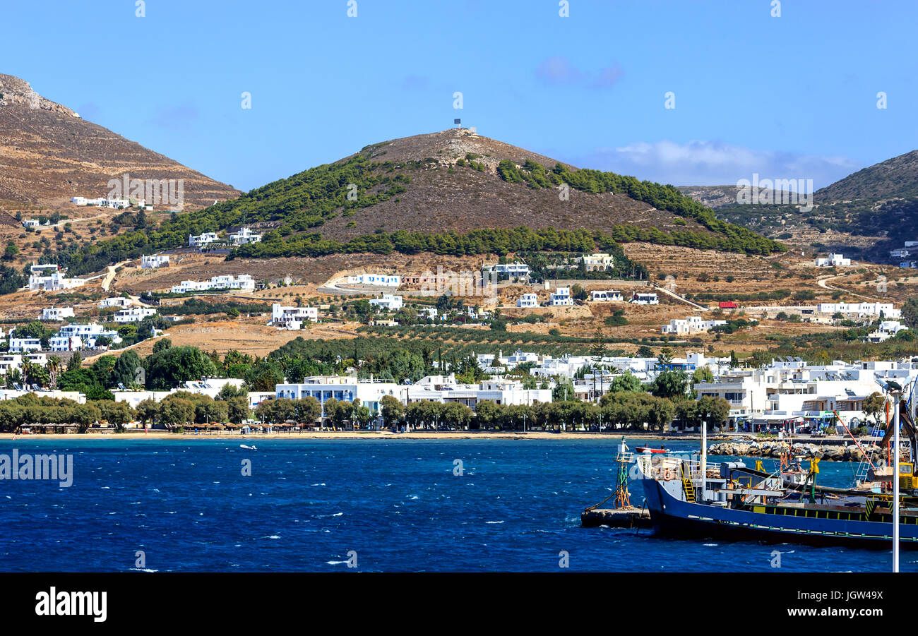Picturesque view of the Island Ios, Greece Stock Photo Alamy