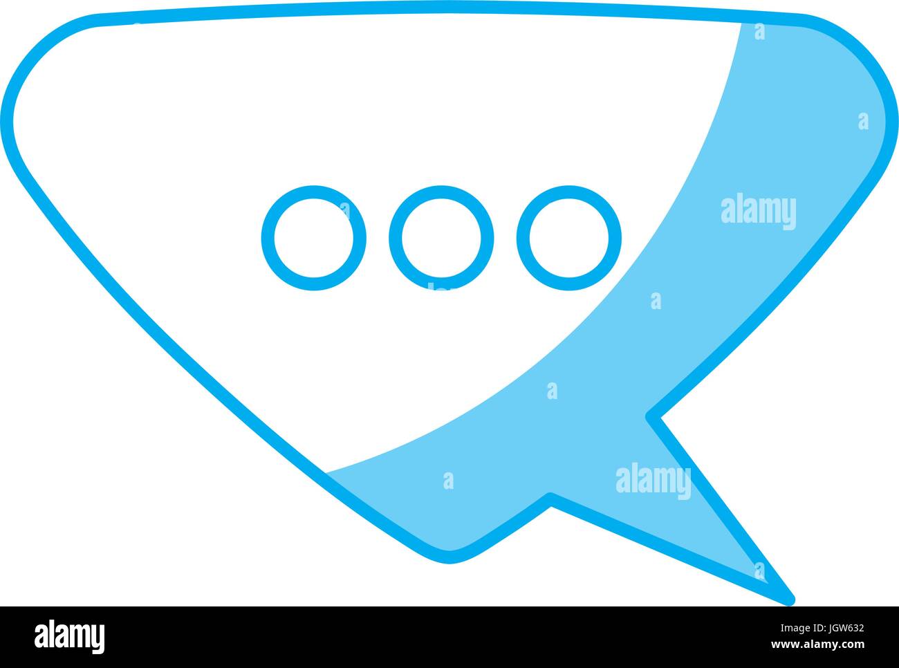 speech bubble icon over white background vector illustration Stock ...