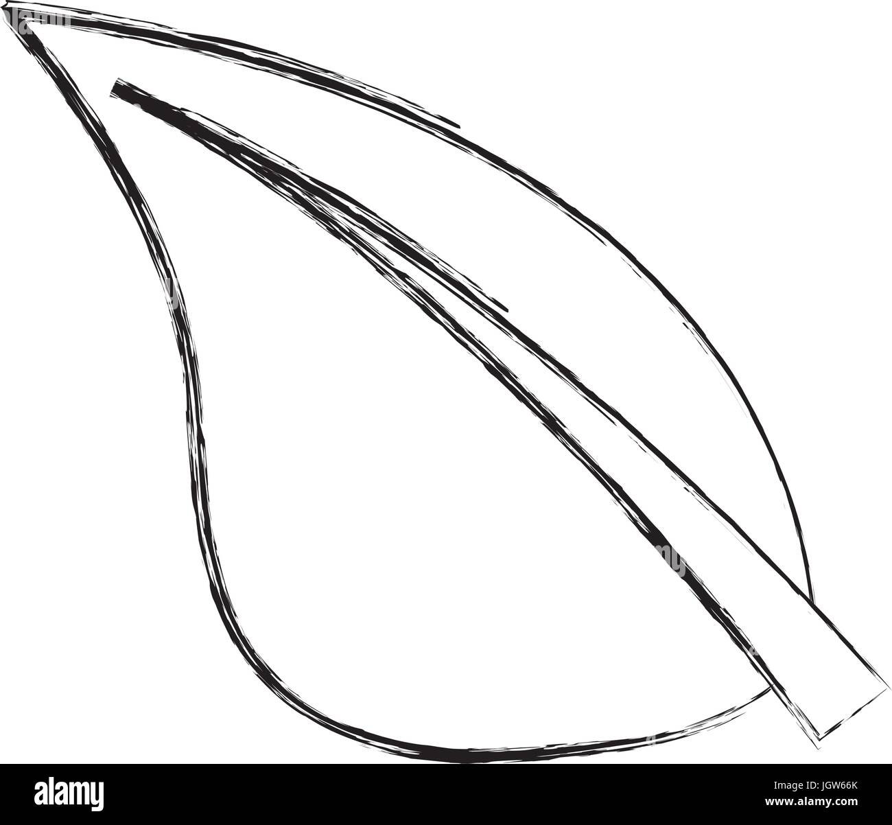 leaf icon over white background vector illustration Stock Vector Image ...