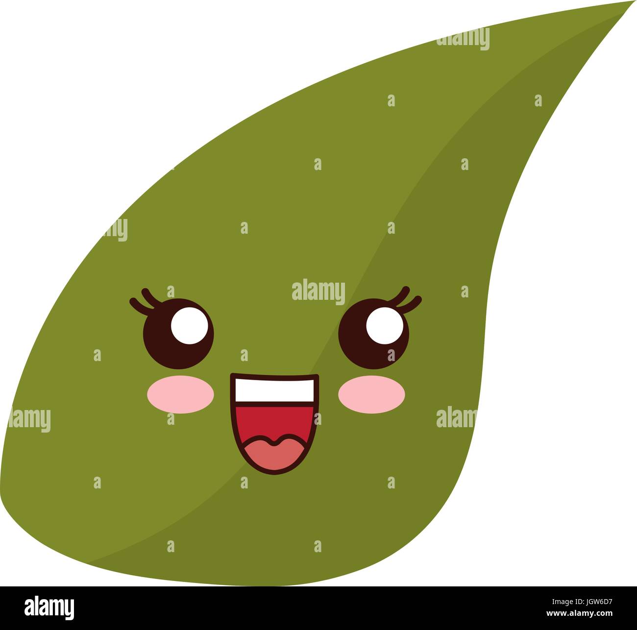 leaf icon over white background colorful design vector illustration ...