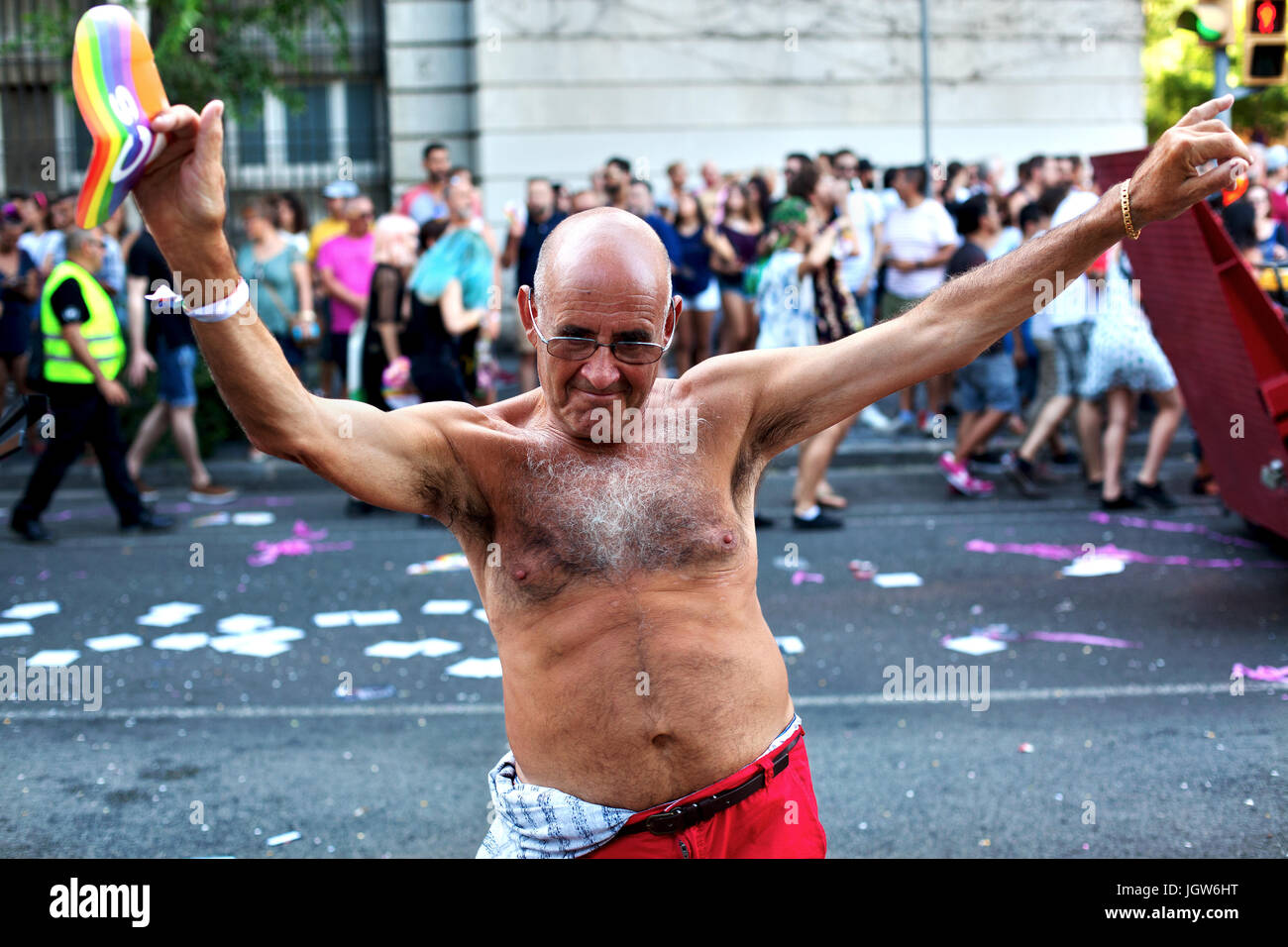 Gay Pride Barcelona Matte/Glossy PosterWellcoda