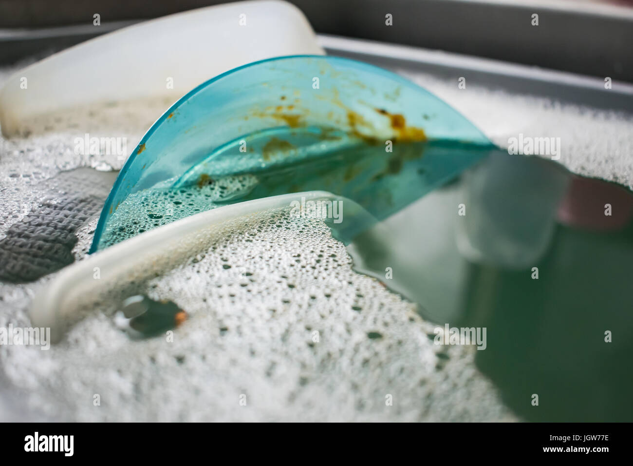 washing up Stock Photo