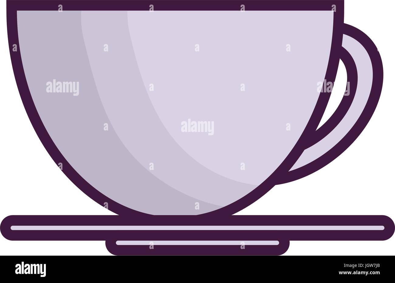 coffee mug icon over white background vector illustration Stock Vector ...