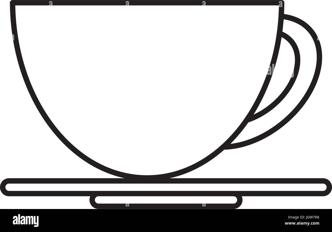 coffee mug icon over white background vector illustration Stock Vector ...