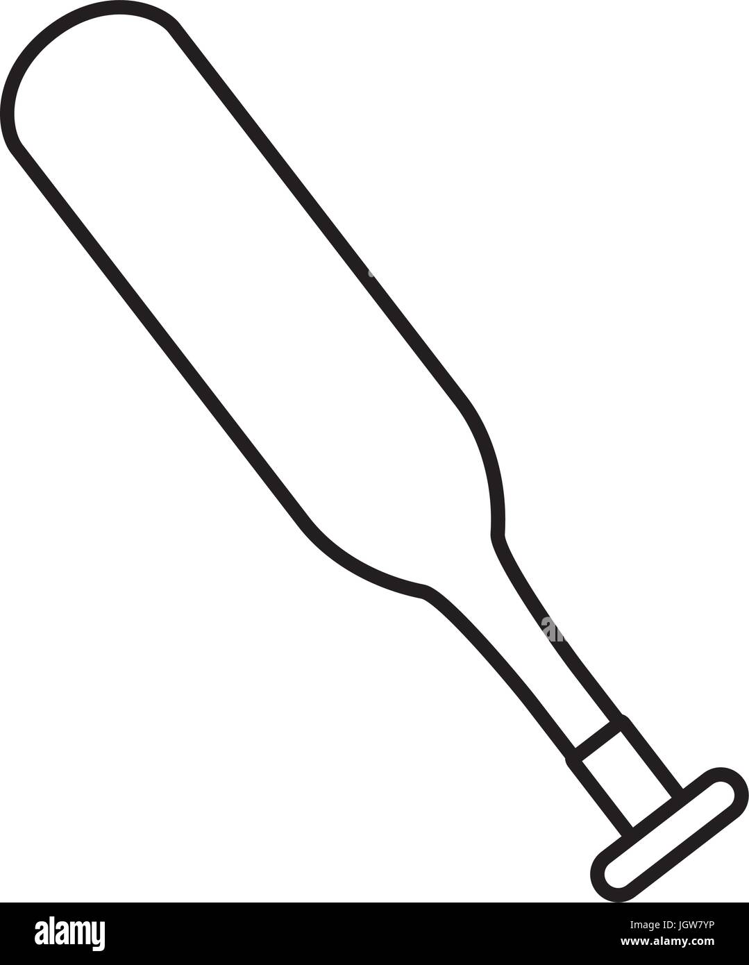 baseball bat icon over white background vector illustration Stock ...