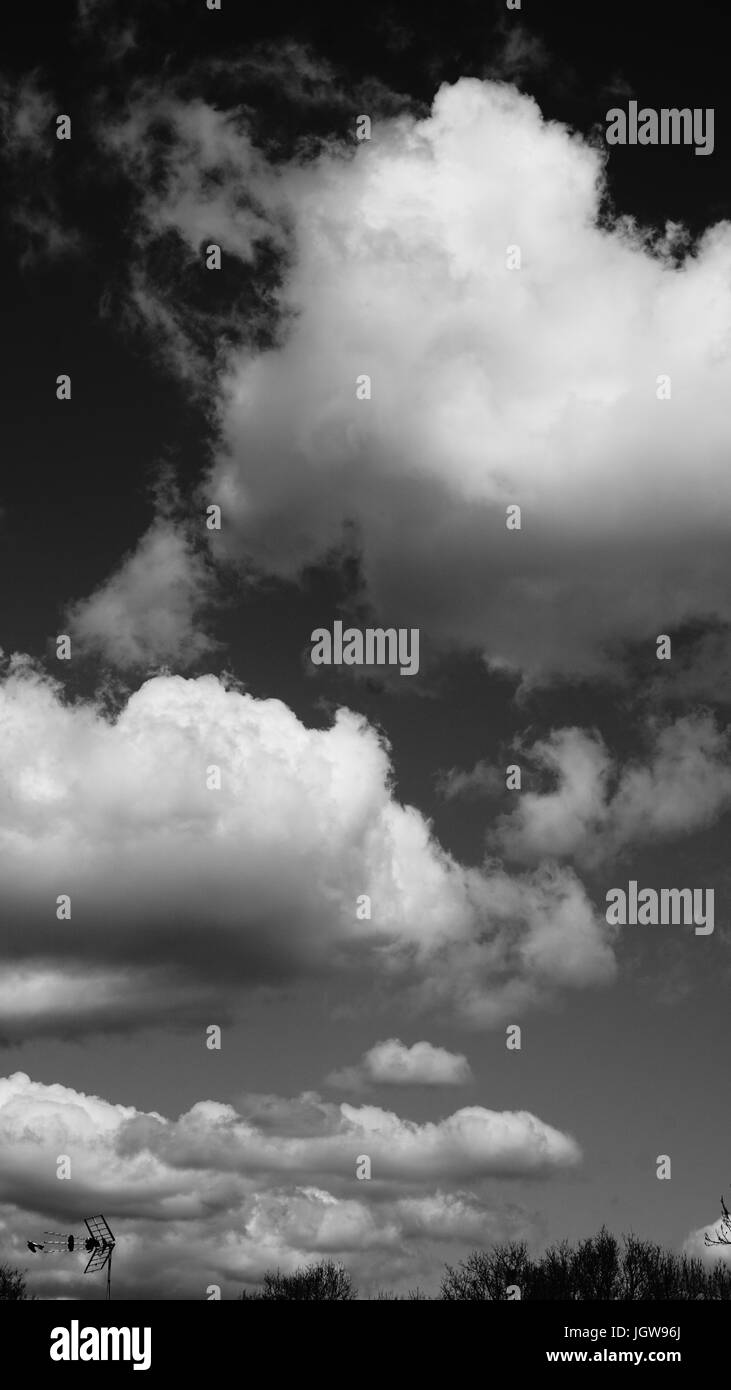 Clouds Black and White Stock Photos & Images - Alamy