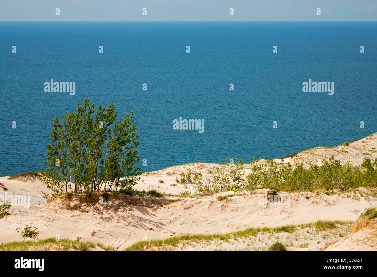 Empire, Michigan Sleeping Bear Dunes National Lakeshore Stock Photo