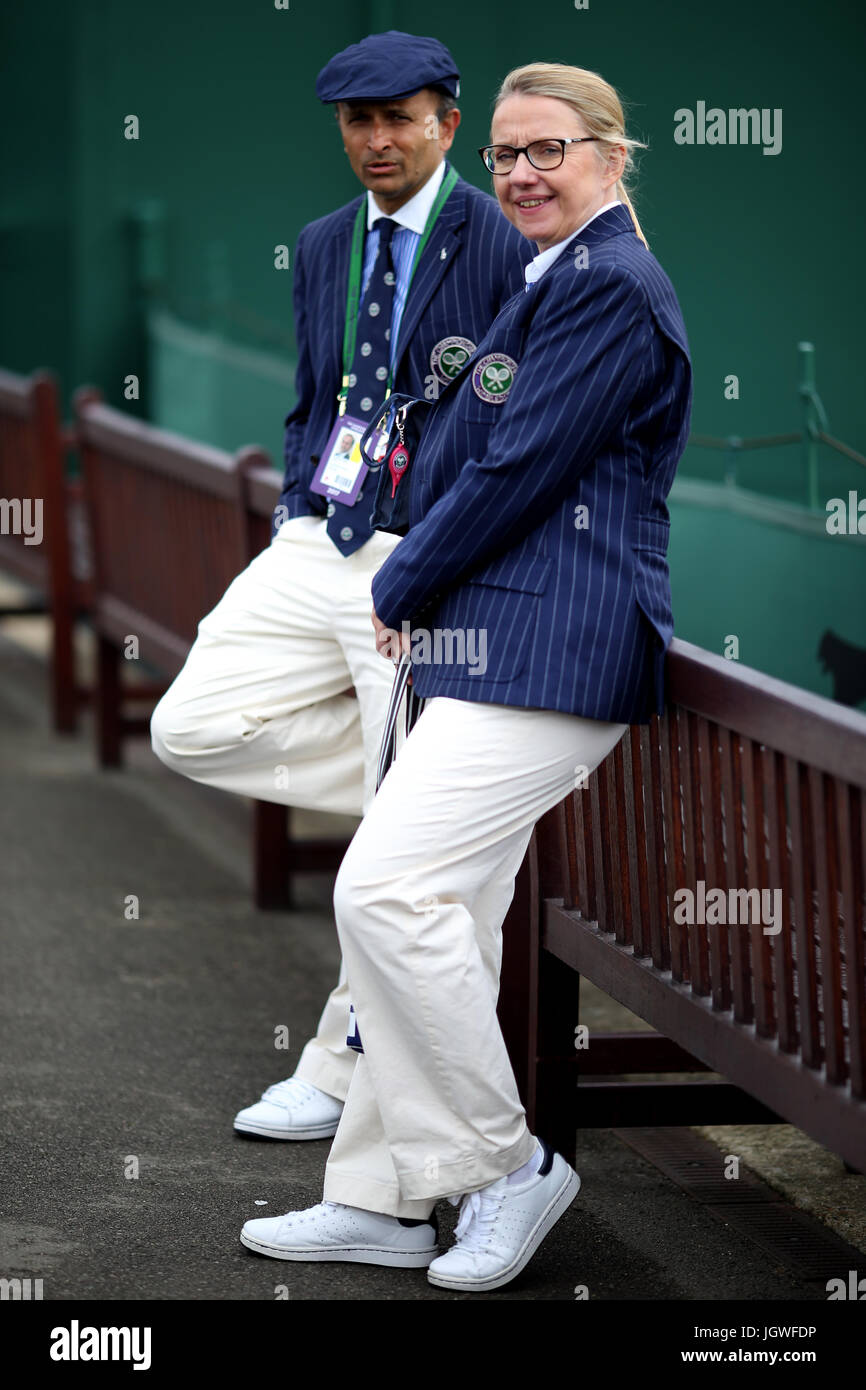 Line judges make hires stock photography and images Alamy