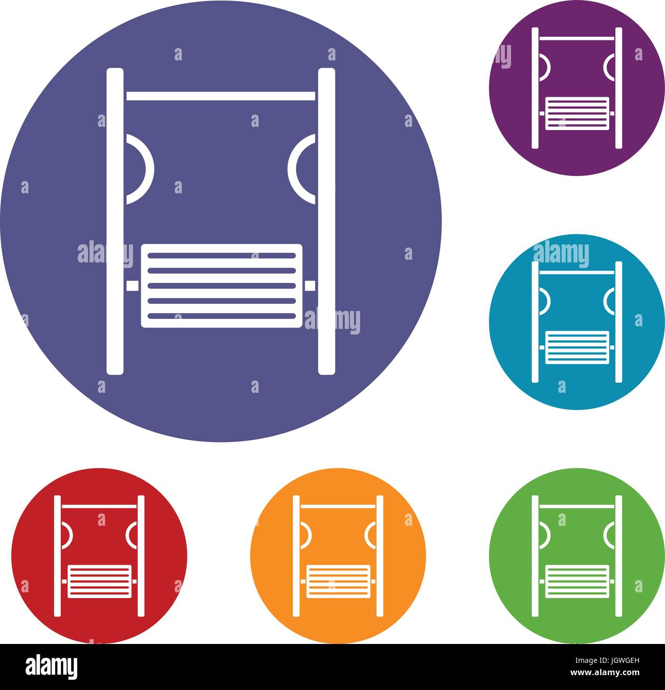 Playground simulator icons set Stock Vector Image & Art - Alamy