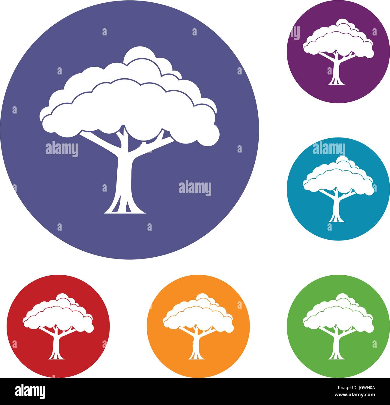 Treetop park Stock Vector Images - Alamy