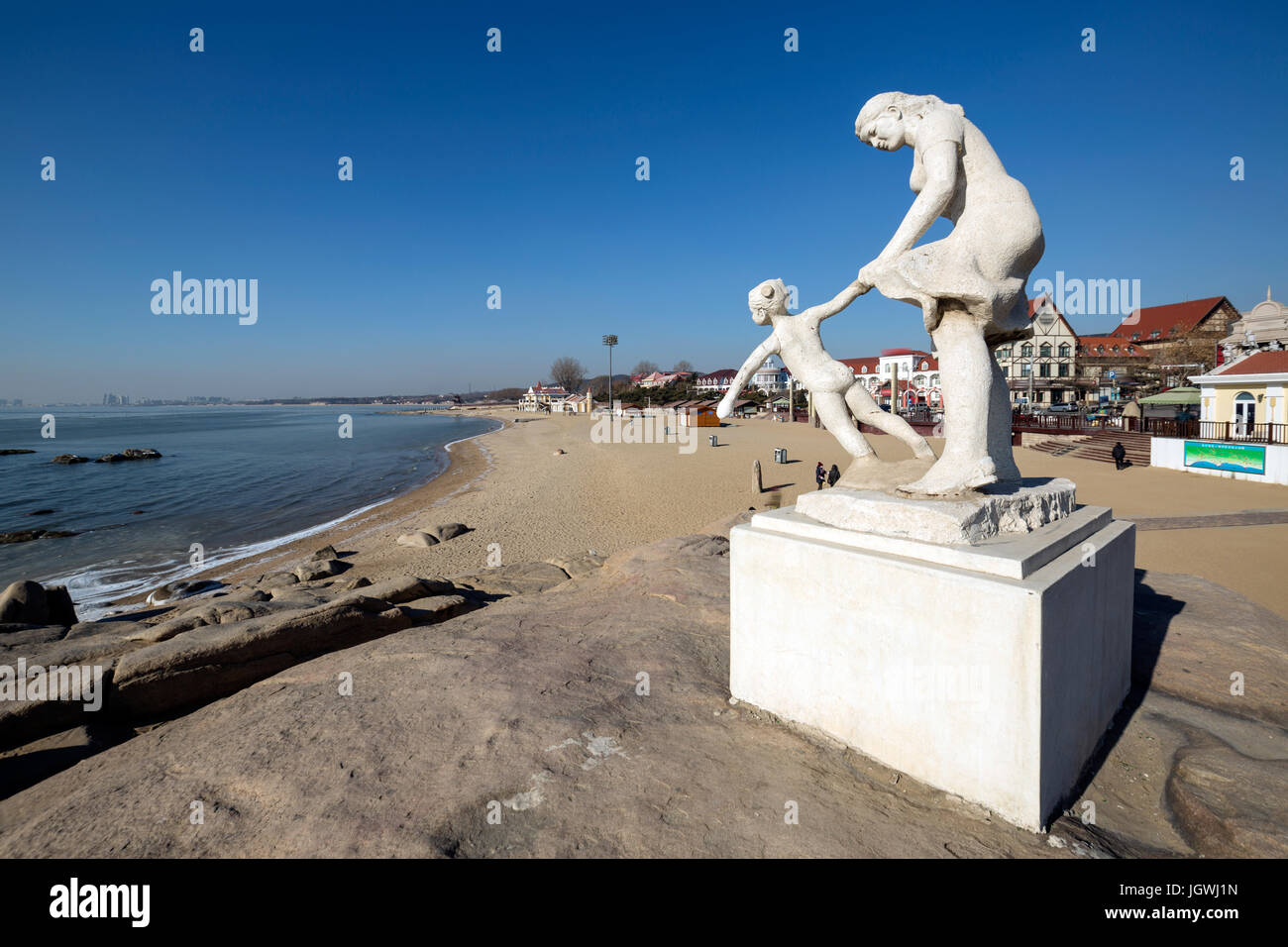 Beidaihe,Hebei,China Stock Photo